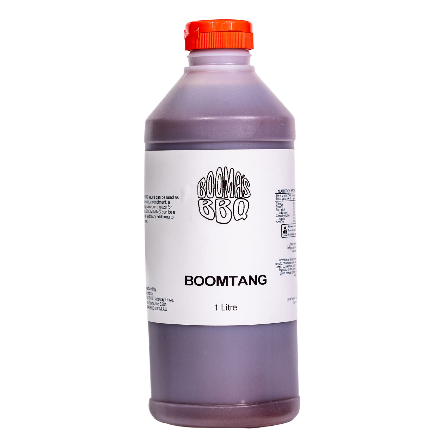 Boomas Bbq Boomtang Sauce One Litre