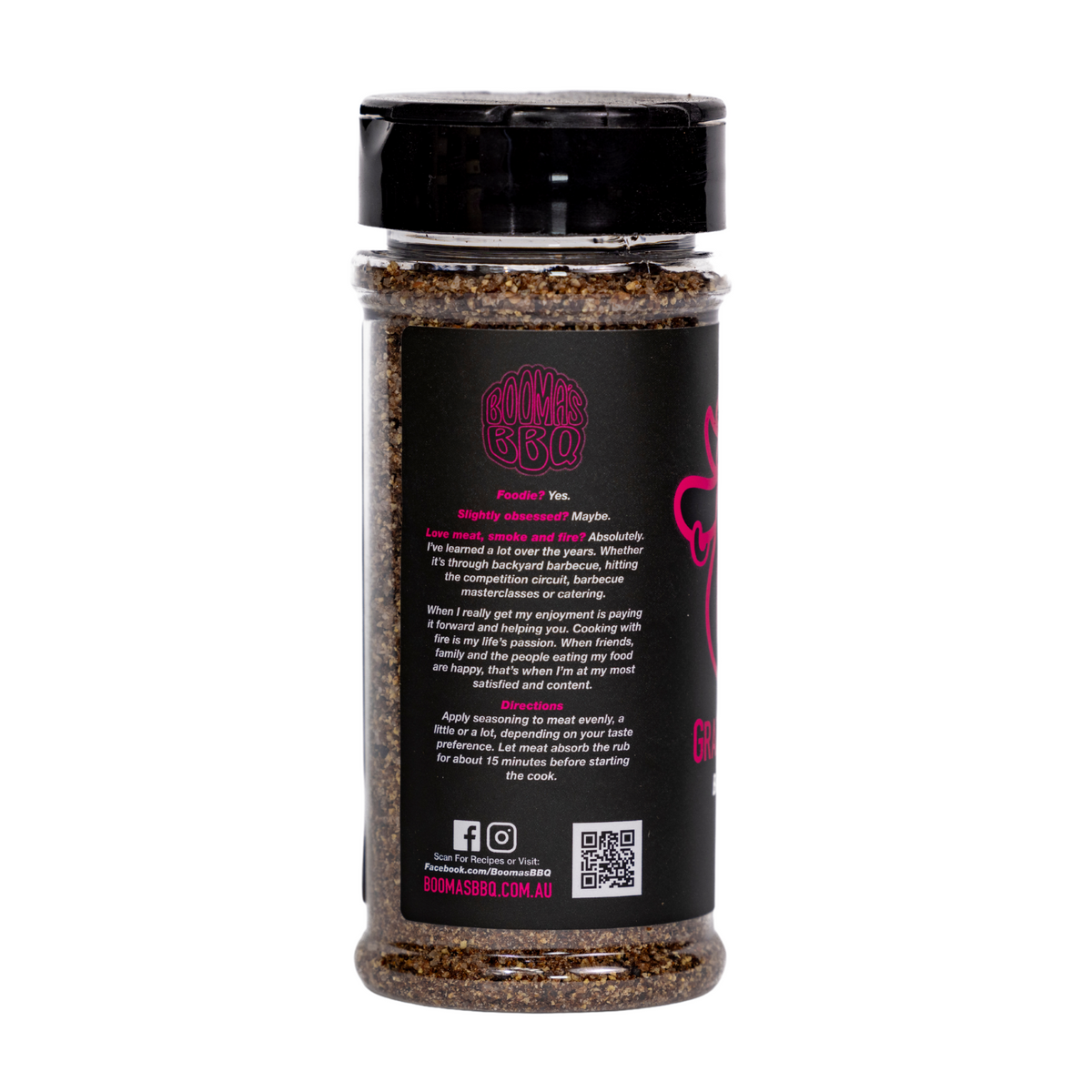 Booma&#39;s BBQ Grazed and Blazed Beef Seasoning