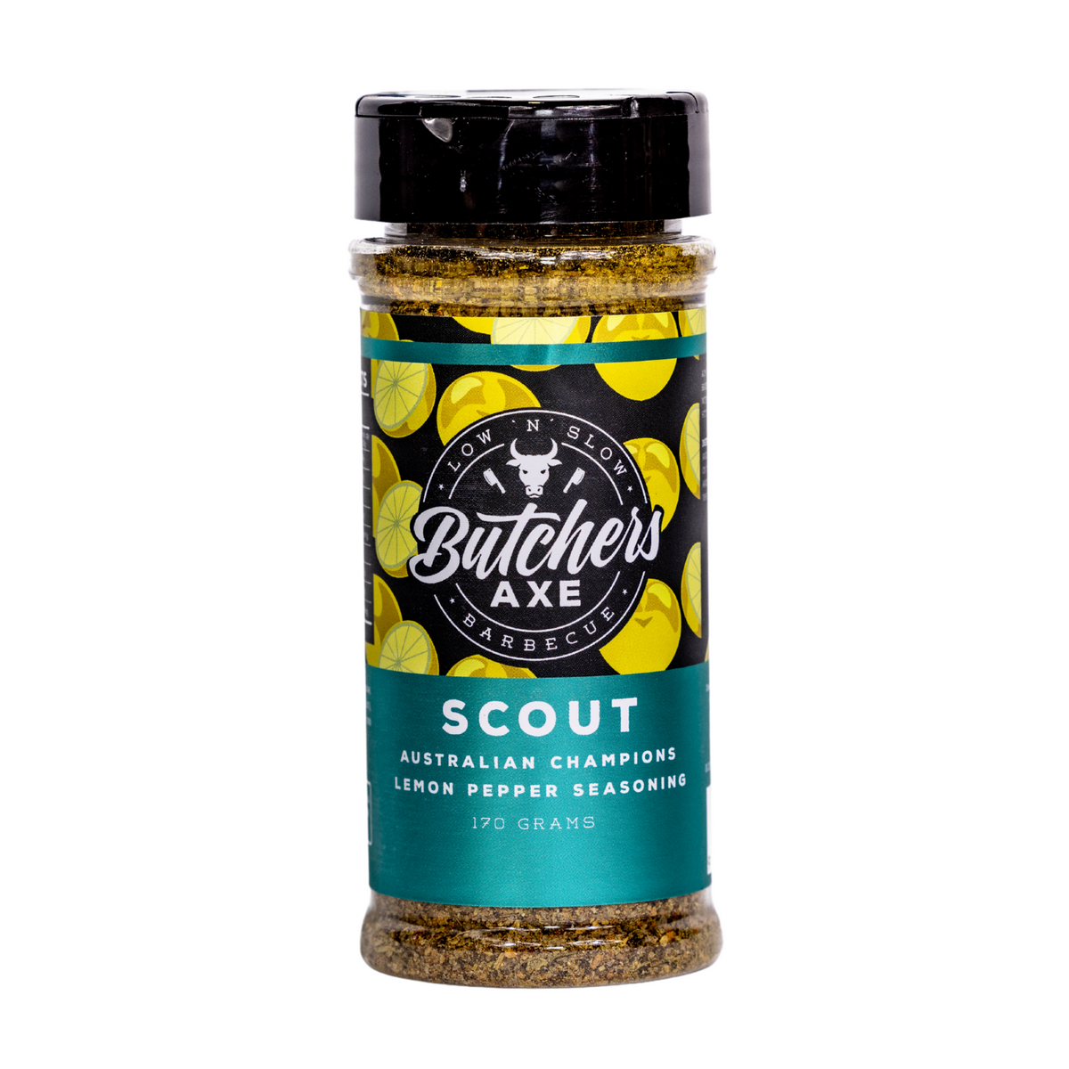 Butchers Axe Barbecue Scout Australian Champions Lemon Pepper Seasoning