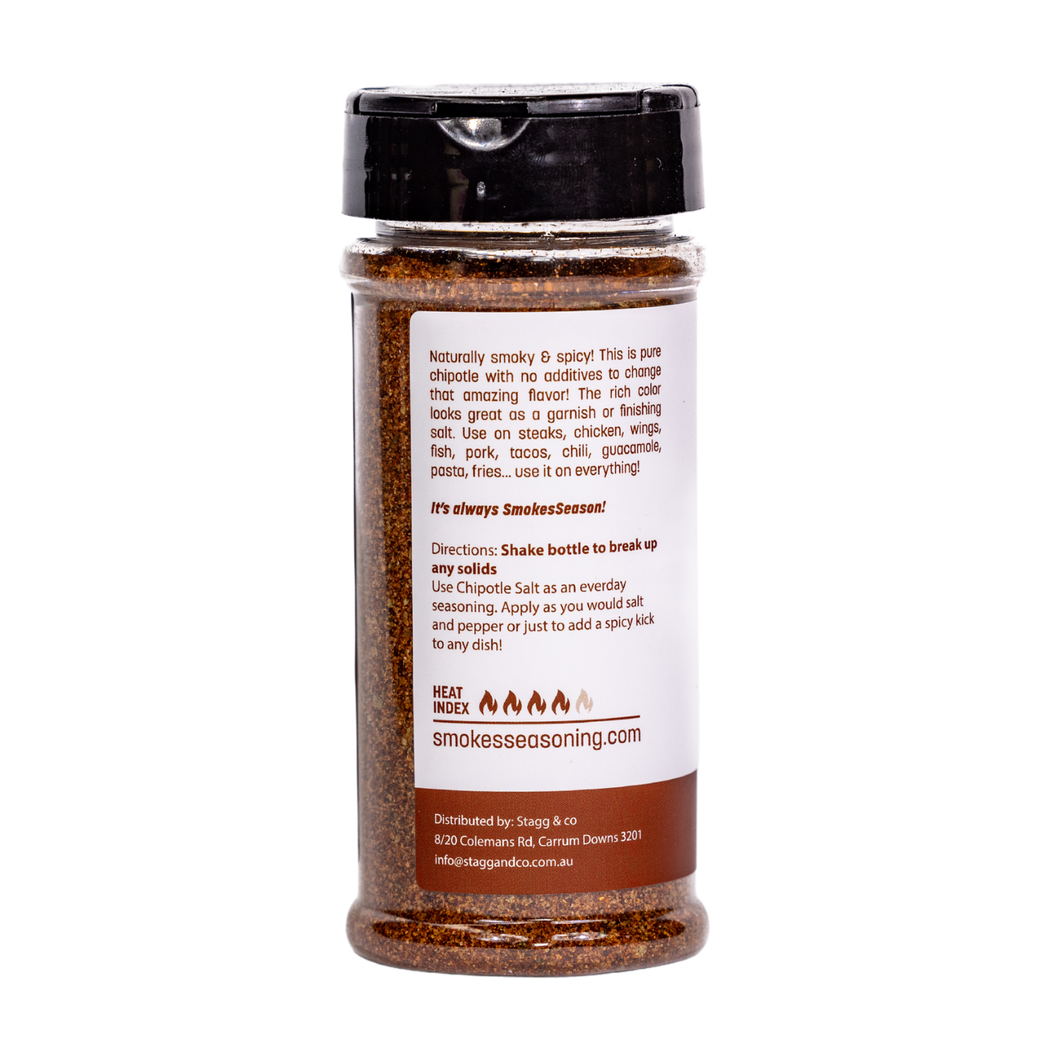 Smokes (Alberta Canada) Chipotle Salt 195g