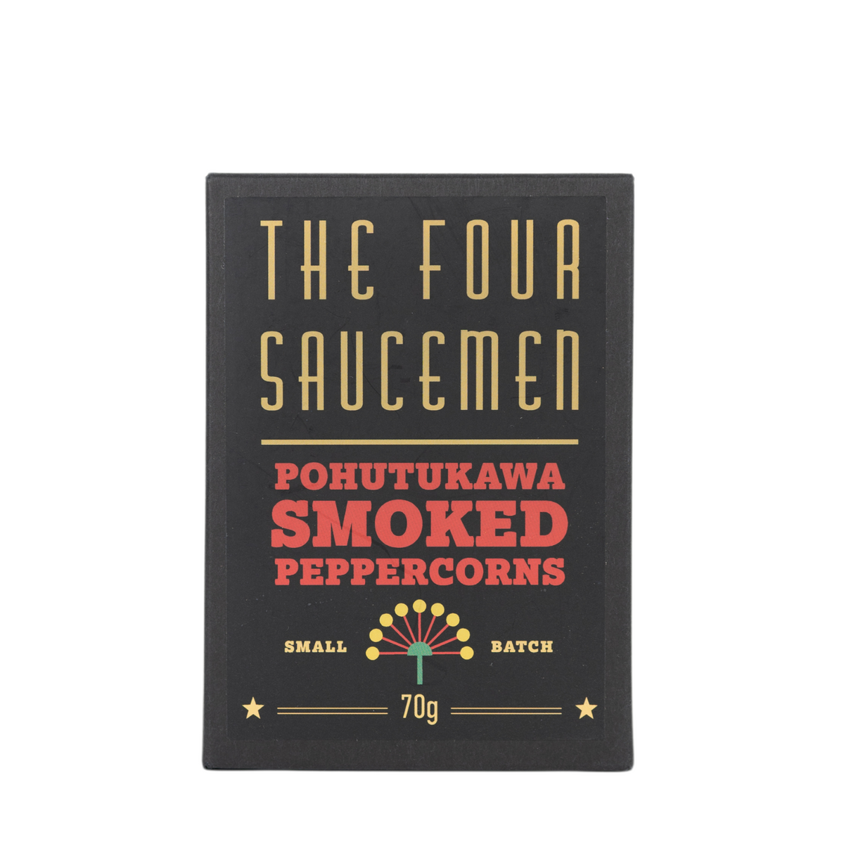 The Four Saucemen “Pohutukawa Smoked Peppercorns”