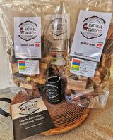 Natural Smoke Mixed Wood Chunks 2kg